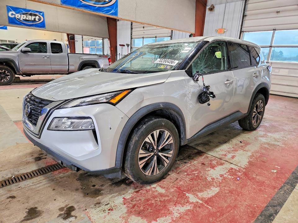 2021 Nissan Rogue მანქანა იყიდება აუქციონზე, vin: 5N1AT3BA5MC721305, აუქციონის ნომერი: 70280456