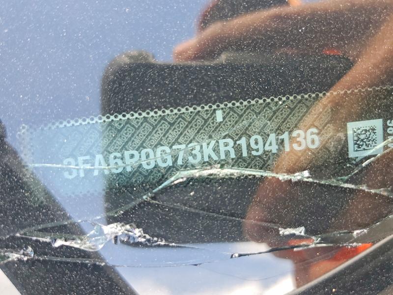 Продаж на аукціоні авто 2019 Ford Fusion, vin: 3FA6P0G73KR194136, номер лоту: 68793136