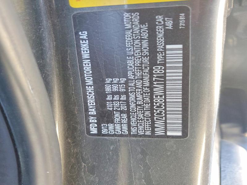 Продажа на аукционе авто 2014 Mini Cooper, vin: WMWZC5C58EWM17189, номер лота: 67901656