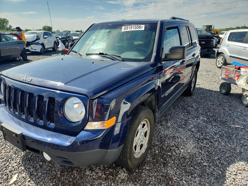 Продаж на аукціоні авто 2016 Jeep Patriot, vin: 1C4NJRBB6GD719424, номер лоту: 69191556