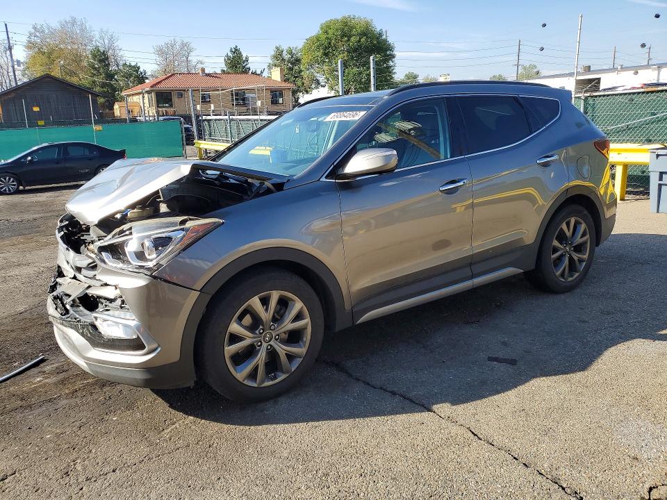 2018 Hyundai Santa Fe Sport მანქანა იყიდება აუქციონზე, vin: 5NMZWDLAXJH103557, აუქციონის ნომერი: 69864696