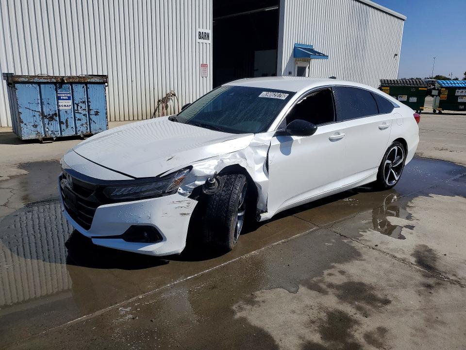 2022 Honda Accord მანქანა იყიდება აუქციონზე, vin: 1HGCV1F31NA060152, აუქციონის ნომერი: 69062076