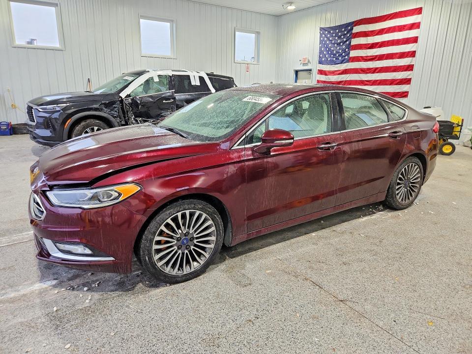 2017 Ford Fusion მანქანა იყიდება აუქციონზე, vin: 3FA6P0RUXHR304773, აუქციონის ნომერი: 68045346