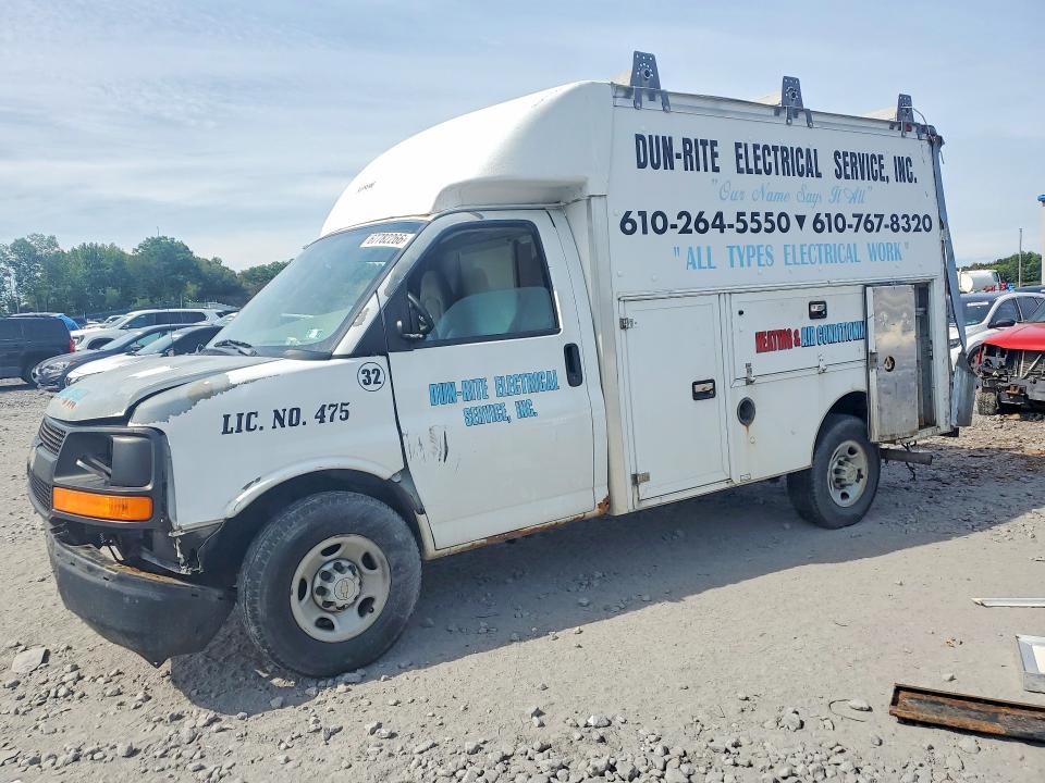 2008 Chevrolet Express G3500 მანქანა იყიდება აუქციონზე, vin: 1GBHG31K181142027, აუქციონის ნომერი: 67782266
