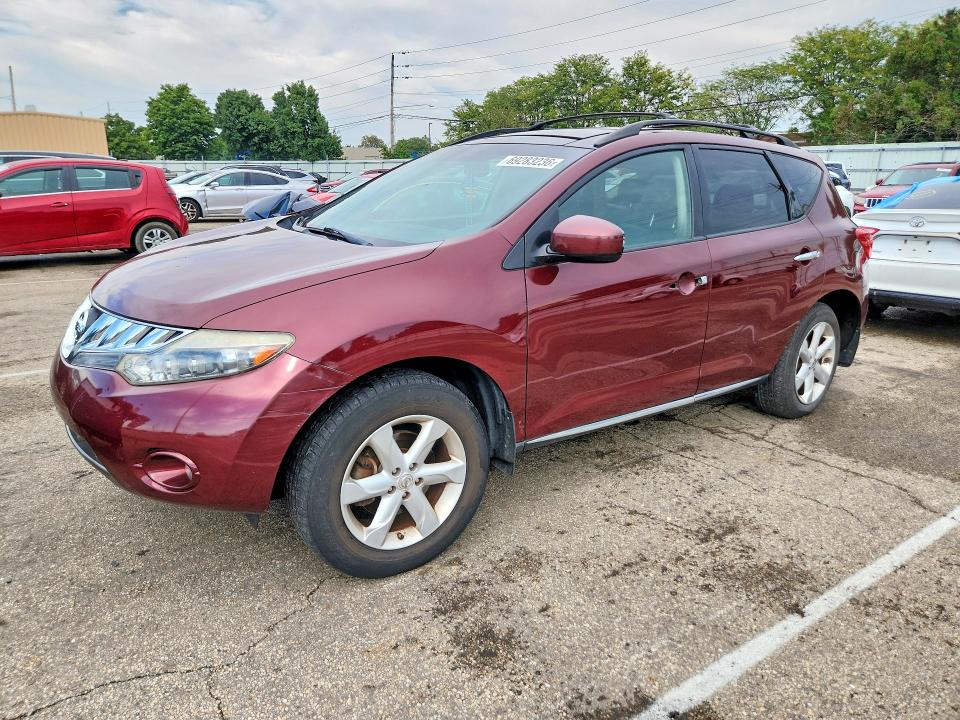 Aukcja sprzedaży 2009 Nissan Murano, vin: JN8AZ18W39W103551, numer aukcji: 69283236