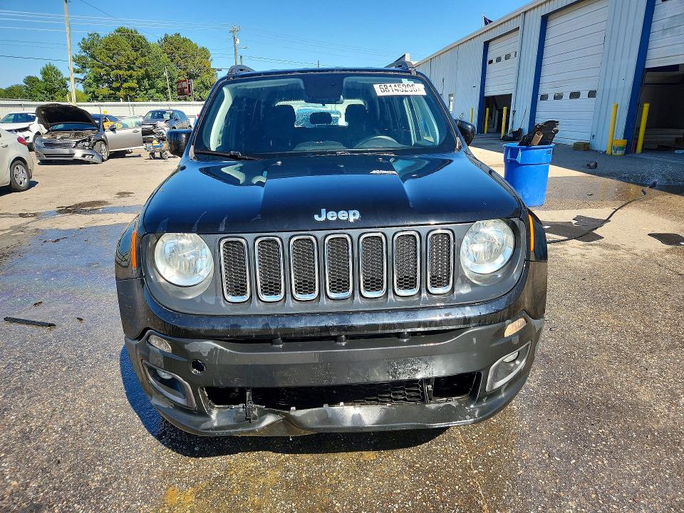 2018 Jeep Renegade მანქანა იყიდება აუქციონზე, vin: ZACCJBBB9JPJ37595, აუქციონის ნომერი: 68145206