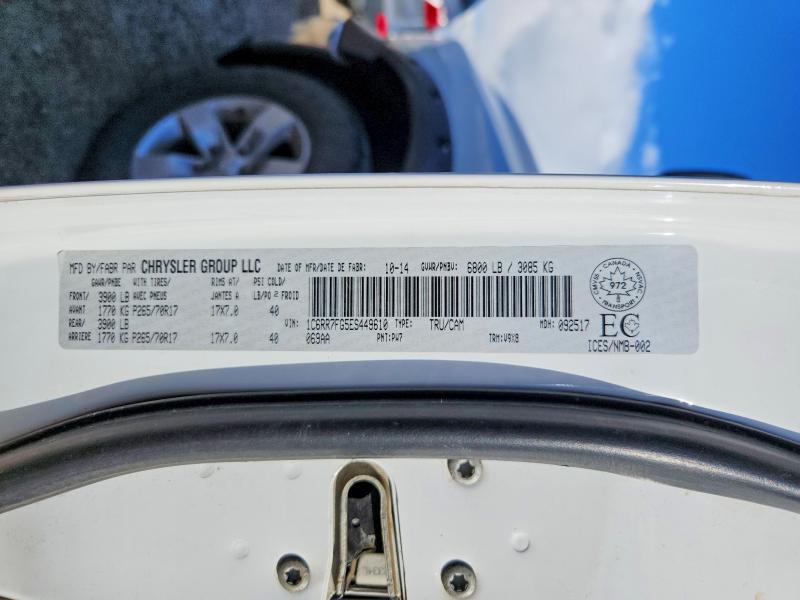 Продажа на аукционе авто 2014 Ram 1500, vin: 1C6RR7FG5ES449610, номер лота: 69401546