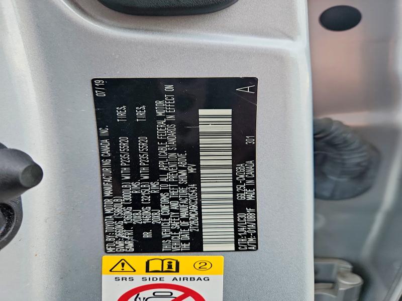 Aukcja sprzedaży 2019 Lexus Rx 350, vin: 2T2BZMCA6KC205434, numer aukcji: 68298856