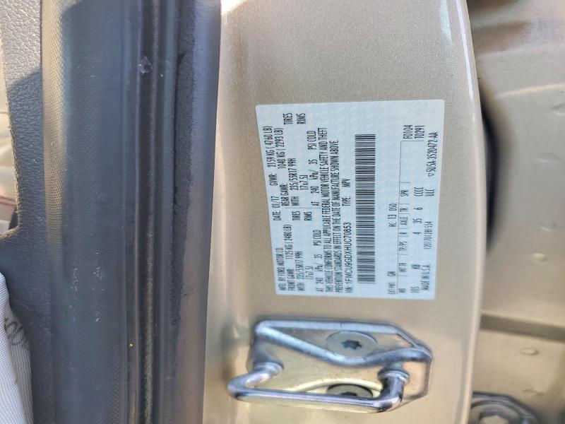 69127356 :رقم المزاد ، 1FMCU9GDXHUC70853 vin ، 2017 Ford Escape مزاد بيع