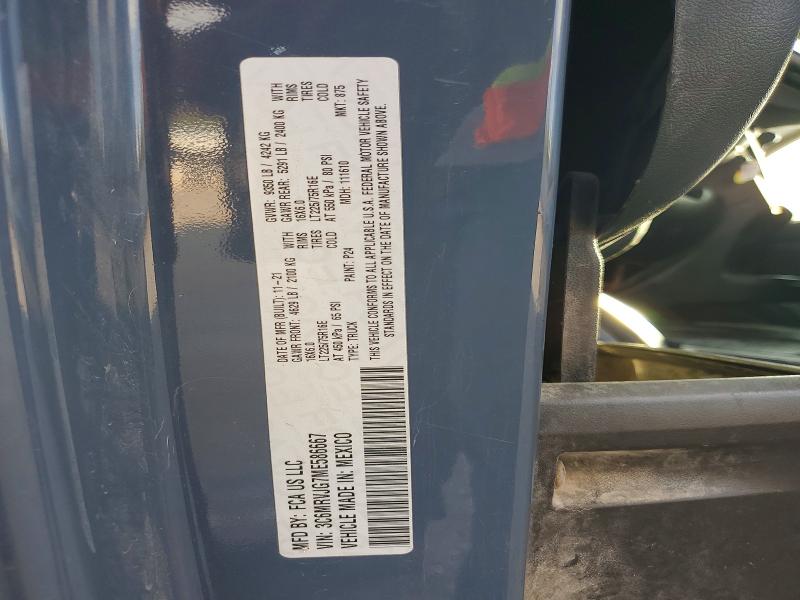 Продаж на аукціоні авто 2021 Ram Promaster 3500, vin: 3C6MRVJG7ME586667, номер лоту: 67938246