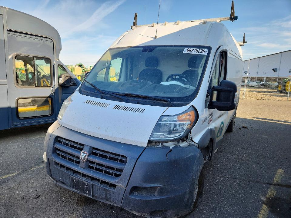 68278296 :رقم المزاد ، 3C6URVHGXJE149117 vin ، 2018 Ram Promaster 3500 مزاد بيع