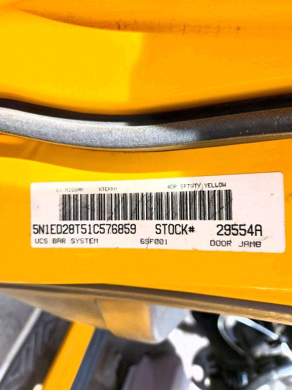 69418626 :رقم المزاد ، 5N1ED28T51C576859 vin ، 2001 Nissan Xterra مزاد بيع