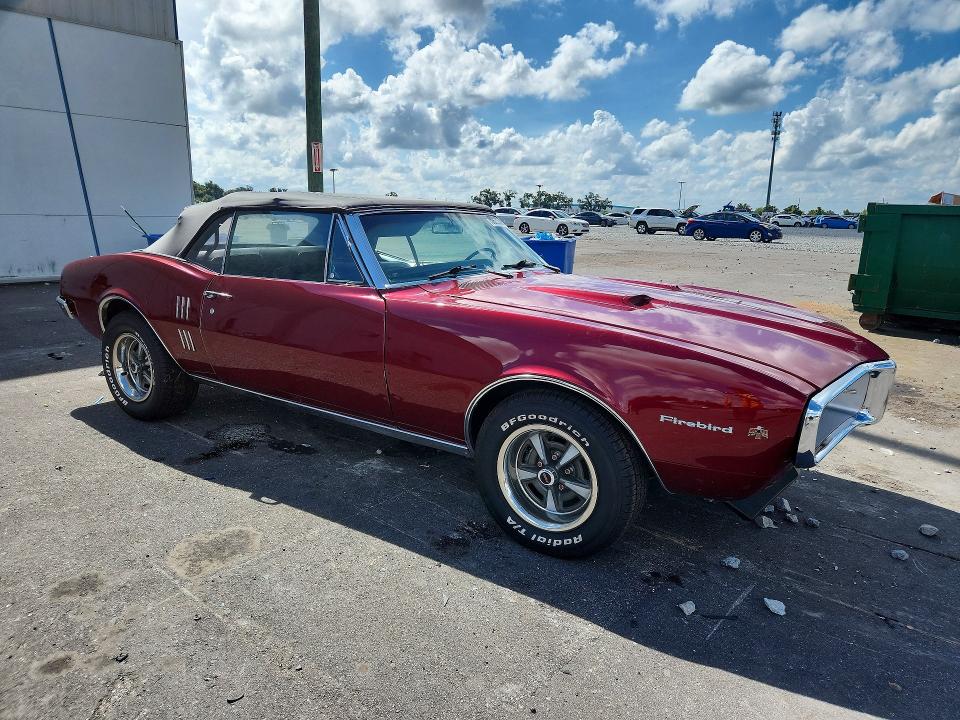 69250016 :رقم المزاد ، 223677U141651 vin ، 1967 Pontiac Firebird 2d مزاد بيع