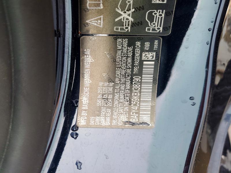 Aukcja sprzedaży 2019 Bmw M850xi, vin: WBAFY4C59KBX38790, numer aukcji: 68128846
