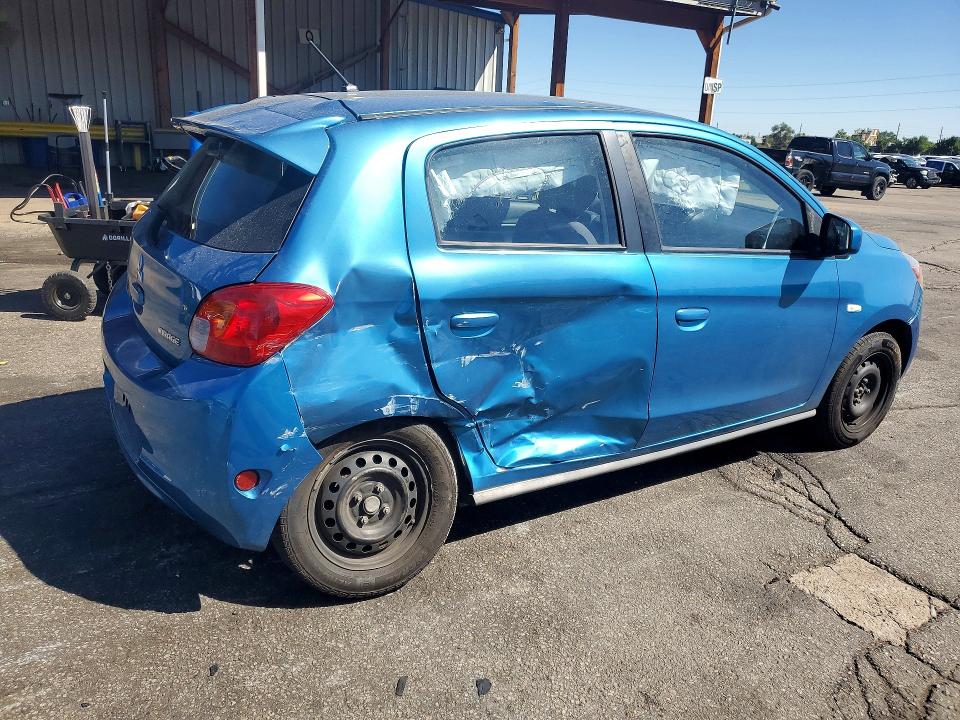 2015 Mitsubishi Mirage მანქანა იყიდება აუქციონზე, vin: ML32A3HJ0FH008407, აუქციონის ნომერი: 68436666