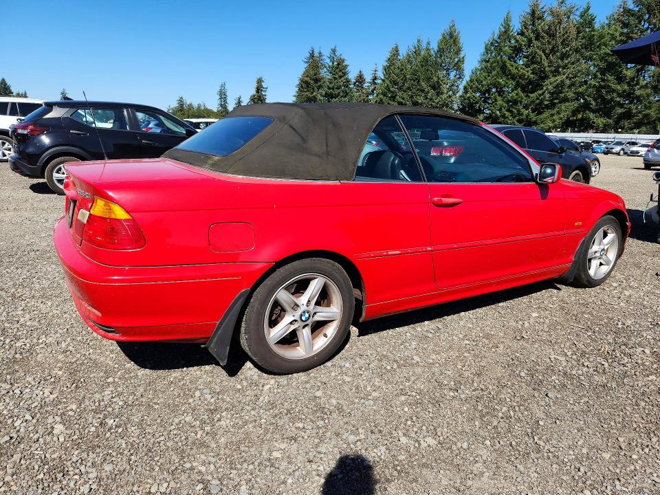 68078476 :رقم المزاد ، WBABS33422JY42738 vin ، 2002 Bmw 325 مزاد بيع