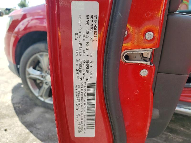 69045426 :رقم المزاد ، 3C4PDCGG1HT594670 vin ، 2017 Dodge Journey مزاد بيع