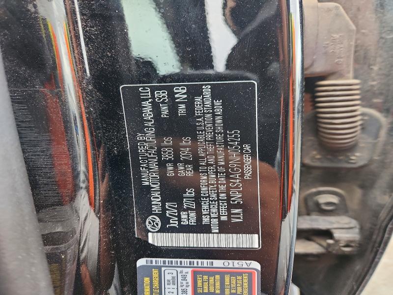 64434546 :رقم المزاد ، 5NPLS4AG9NH054255 vin ، 2022 Hyundai Elantra مزاد بيع