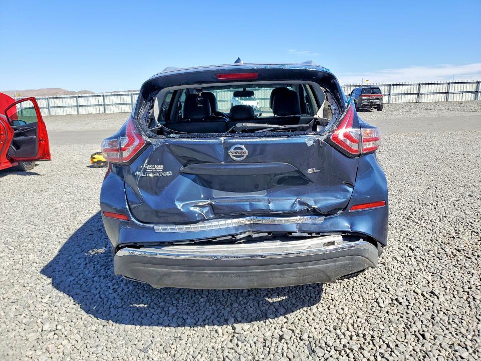 Aukcja sprzedaży 2015 Nissan Murano, vin: 5N1AZ2MG6FN264280, numer aukcji: 68957086