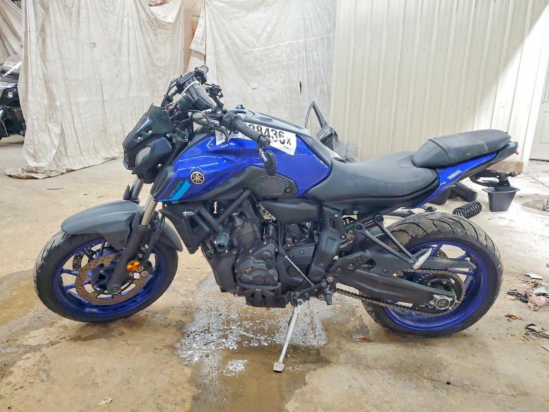 2022 Yamaha Mt07 მანქანა იყიდება აუქციონზე, vin: JYARM32E4NA003647, აუქციონის ნომერი: 69628436