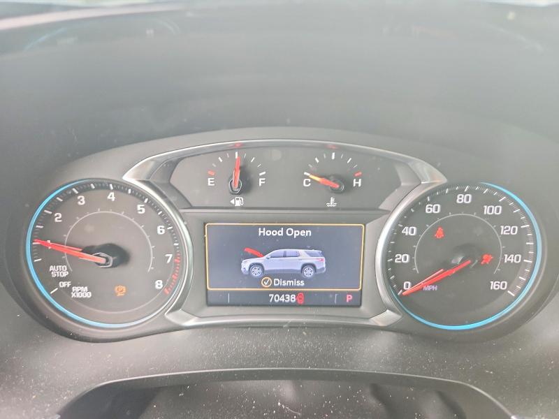 70988506 :رقم المزاد ، 1GNERGKW9NJ145827 vin ، 2022 Chevrolet Traverse مزاد بيع