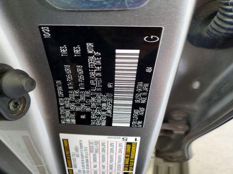 66828006 :رقم المزاد ، JTJAM7BX5P5381107 vin ، 2023 Lexus Gx مزاد بيع