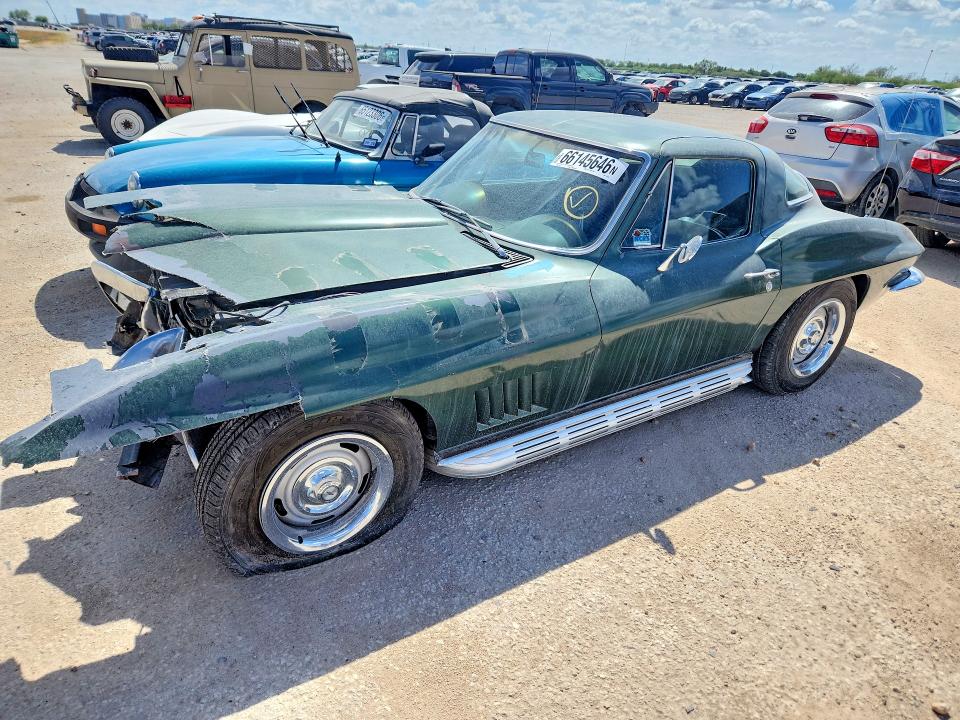 Продажа на аукционе авто 1967 Chevrolet Corvette, vin: 194377S121276, номер лота: 66145646
