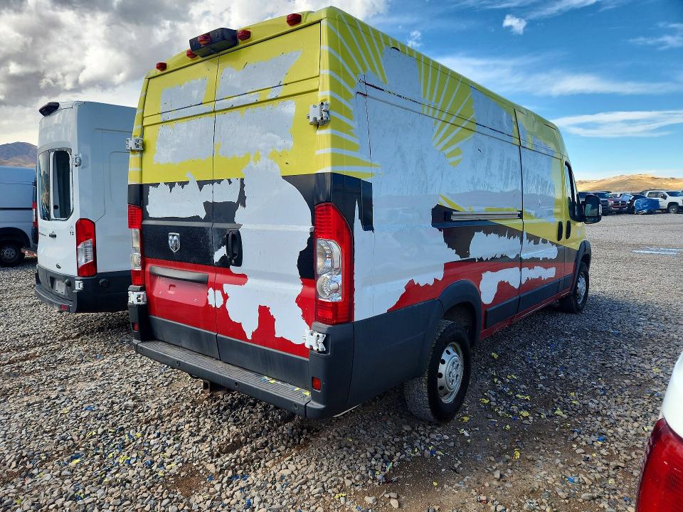 67476126 :رقم المزاد ، 3C6URVJG6JE108915 vin ، 2018 Ram Promaster 3500 مزاد بيع