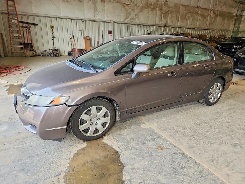 69729806 :رقم المزاد ، 2HGFA1F5XAH518647 vin ، 2010 Honda Civic مزاد بيع