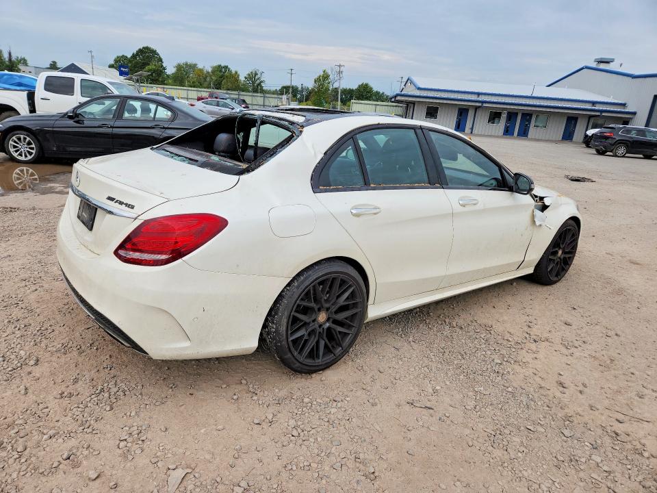 2016 Mercedes-benz C მანქანა იყიდება აუქციონზე, vin: 55SWF6EB3GU137613, აუქციონის ნომერი: 67960306