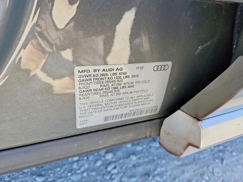 Aukcja sprzedaży 2023 Audi Sq5, vin: WA1B4AFY1P2057901, numer aukcji: 68337796