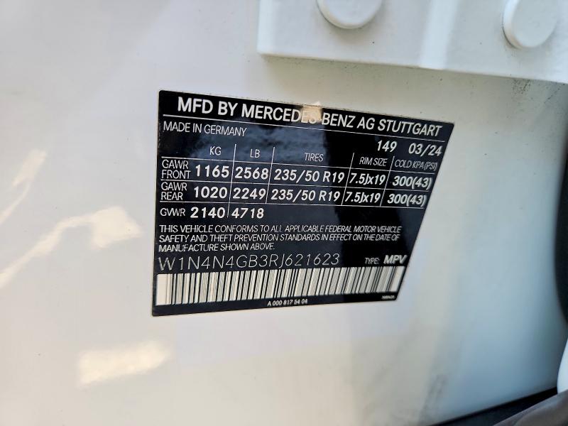 Aukcja sprzedaży 2024 Mercedes-benz Gla, vin: W1N4N4GB3RJ621623, numer aukcji: 68491226