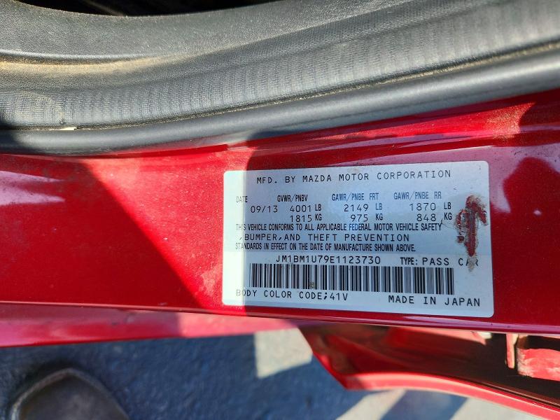 67449906 :رقم المزاد ، JM1BM1U79E1123730 vin ، 2014 Mazda 3 مزاد بيع