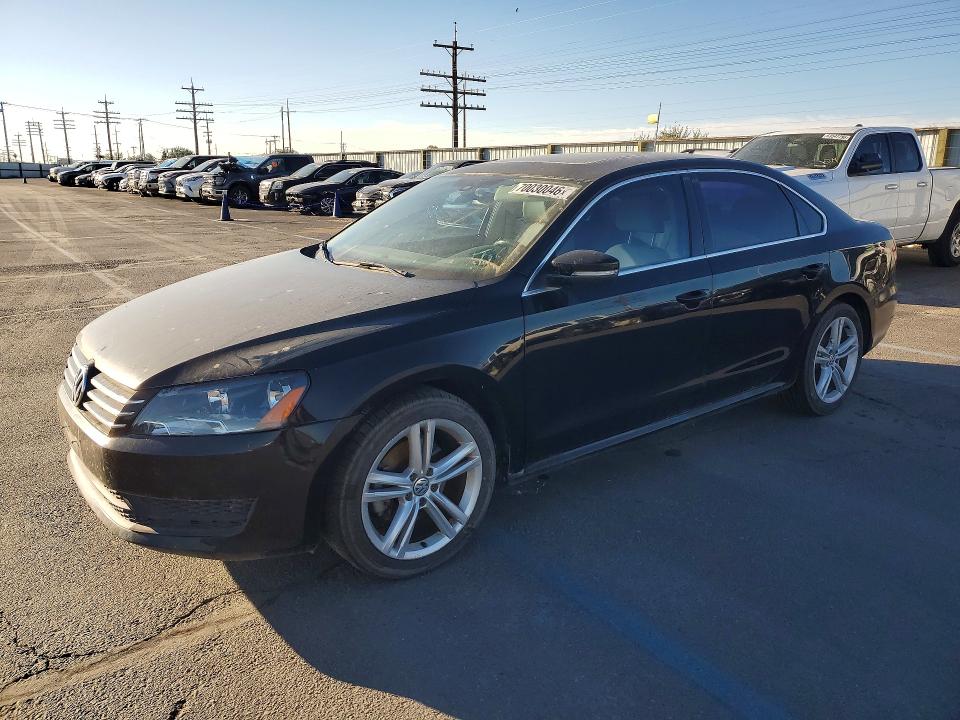 2014 Volkswagen Passat მანქანა იყიდება აუქციონზე, vin: 1VWBN7A34EC058725, აუქციონის ნომერი: 70030046