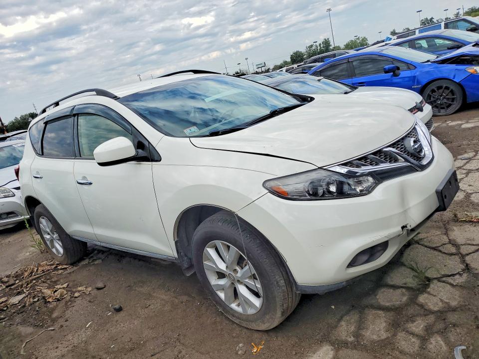 2014 Nissan Murano მანქანა იყიდება აუქციონზე, vin: JN8AZ1MW3EW530499, აუქციონის ნომერი: 67254606