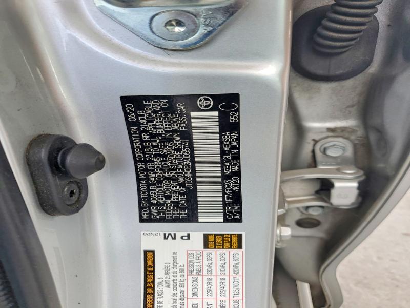 Продаж на аукціоні авто 2021 Toyota Corolla, vin: JTDS4MCE2MJ055741, номер лоту: 70503266
