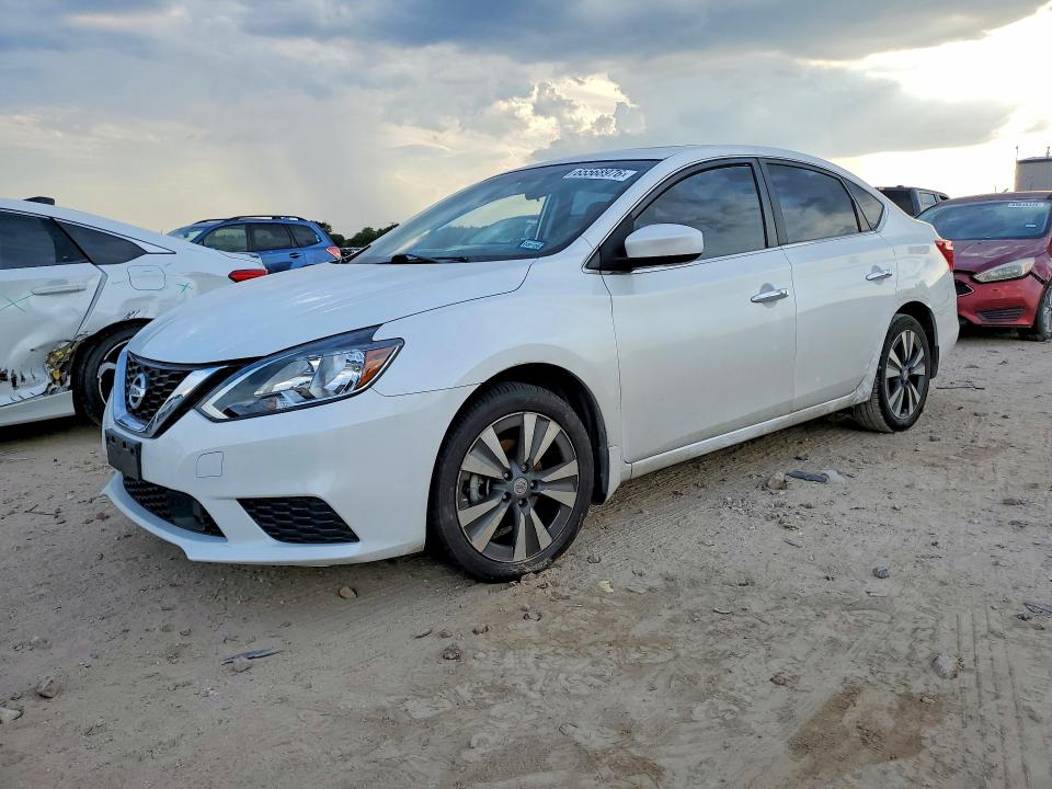 65568976 :رقم المزاد ، 3N1AB7AP8KY327521 vin ، 2019 Nissan Sentra مزاد بيع