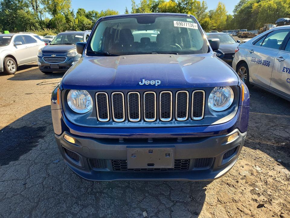 Продажа на аукционе авто 2016 Jeep Renegade, vin: ZACCJBAW7GPE32694, номер лота: 69077136