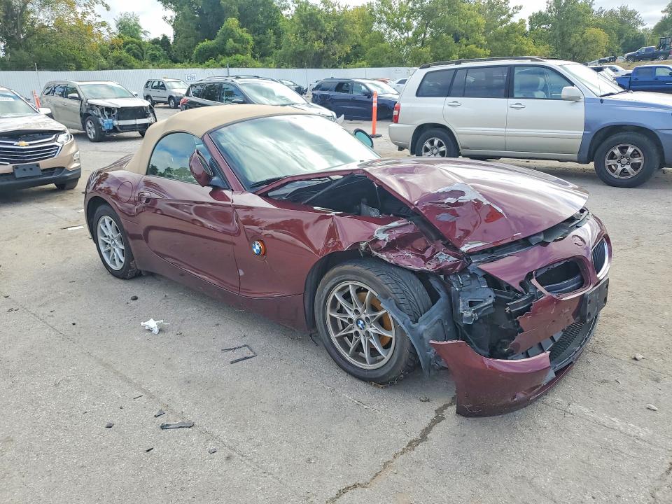 2003 Bmw Z4 მანქანა იყიდება აუქციონზე, vin: 4USBT33413LS42907, აუქციონის ნომერი: 70024756