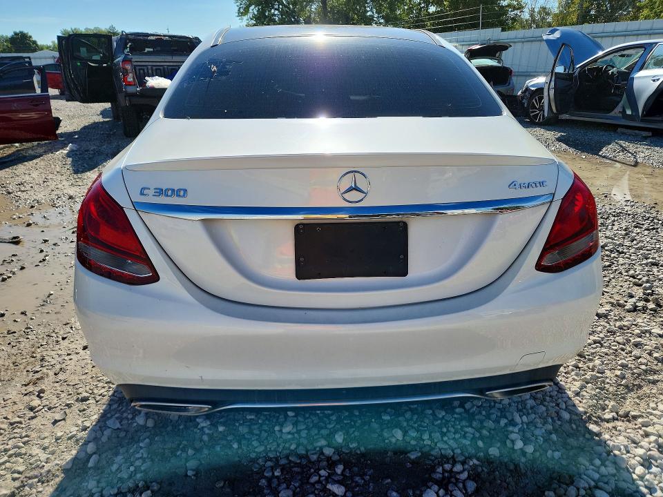 2017 Mercedes-benz C მანქანა იყიდება აუქციონზე, vin: WDDWF4KB6HR226684, აუქციონის ნომერი: 70372796