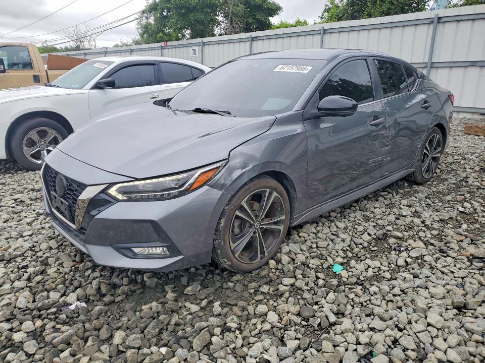 2022 Nissan Sentra მანქანა იყიდება აუქციონზე, vin: 3N1AB8DV4NY206277, აუქციონის ნომერი: 67157986
