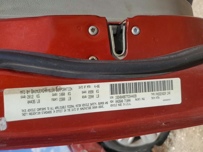 Продажа на аукционе авто 2007 Dodge Caliber, vin: 1B3HB48B77D544039, номер лота: 68187326