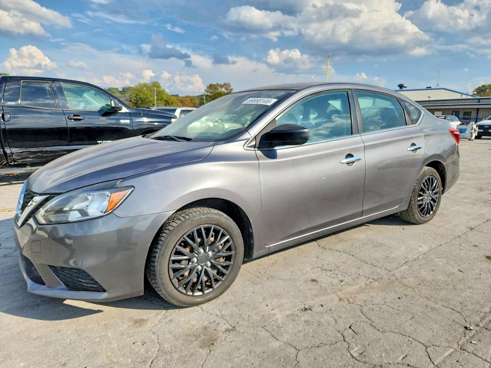 69868146 :رقم المزاد ، 3N1AB7AP7KY339479 vin ، 2019 Nissan Sentra مزاد بيع