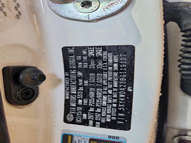 Aukcja sprzedaży 2011 Kia Sorento, vin: 5XYKWDA23BG119107, numer aukcji: 67106116