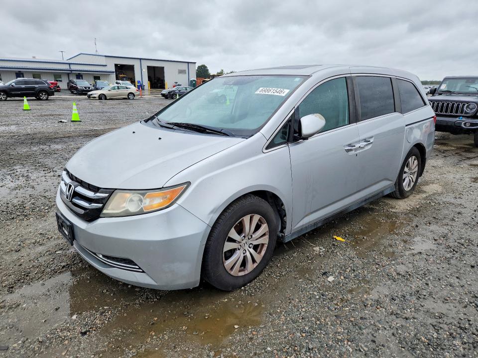 2014 Honda Odyssey მანქანა იყიდება აუქციონზე, vin: 5FNRL5H64EB115357, აუქციონის ნომერი: 69861546