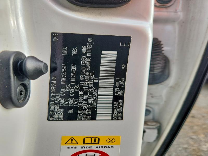 Aukcja sprzedaży 2019 Lexus Nx 300, vin: JTJBARBZ8K2200926, numer aukcji: 68615346