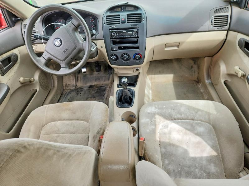 Aukcja sprzedaży 2005 Kia Spectra, vin: KNAFE121755205006, numer aukcji: 68297576