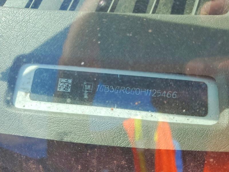 2017 Chevrolet Express მანქანა იყიდება აუქციონზე, vin: 1GB3GRCG0H1125466, აუქციონის ნომერი: 67989756