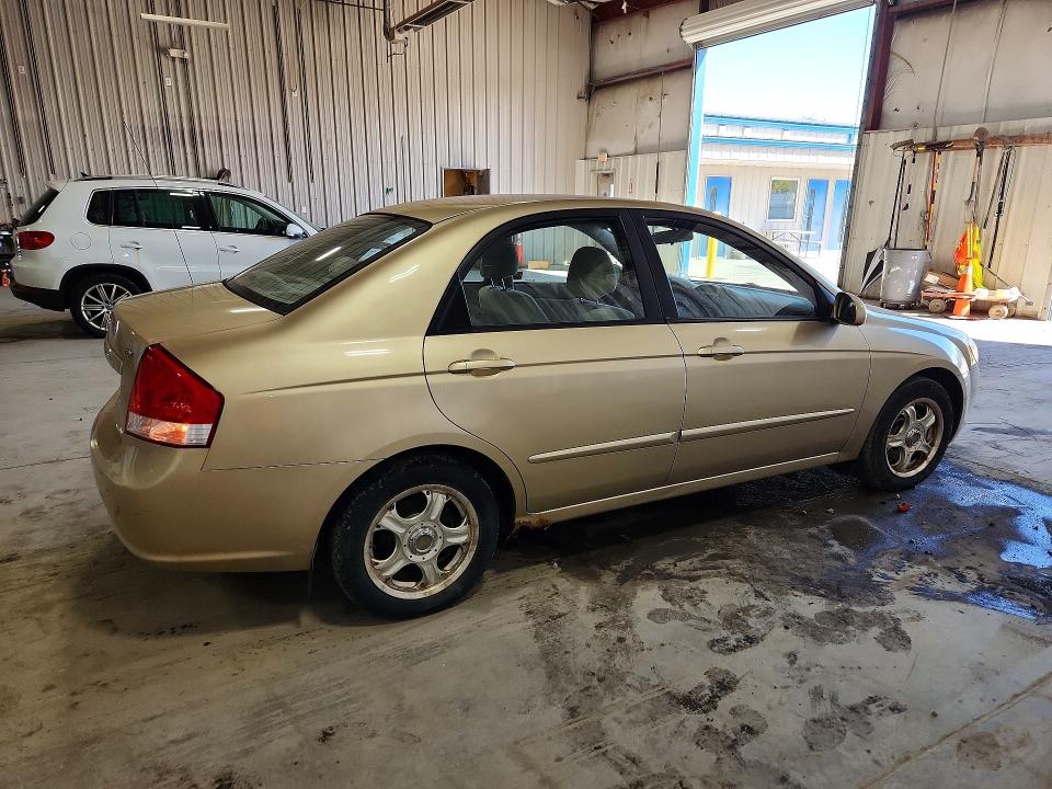 2009 Kia Spectra მანქანა იყიდება აუქციონზე, vin: KNAFE222795665478, აუქციონის ნომერი: 69678356