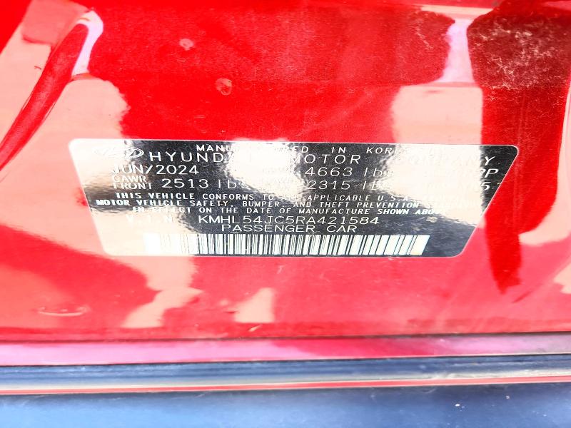 Продаж на аукціоні авто 2024 Hyundai Sonata, vin: KMHL54JC5RA421584, номер лоту: 67709916